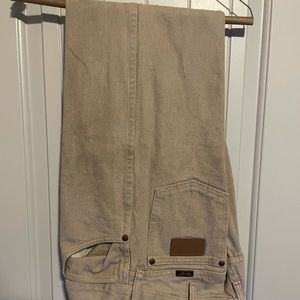 Khaki wranglers